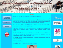 Tablet Screenshot of concours-piano-chatou.com